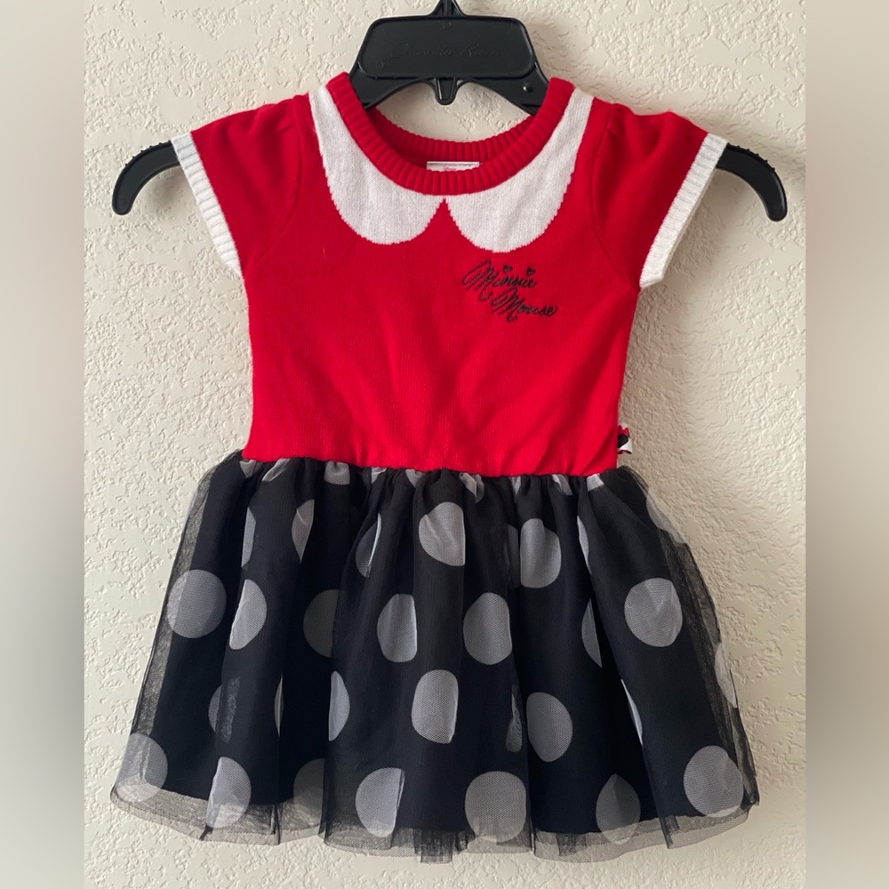 Minnie Mouse Toddler Girl Dress Halloween Costume